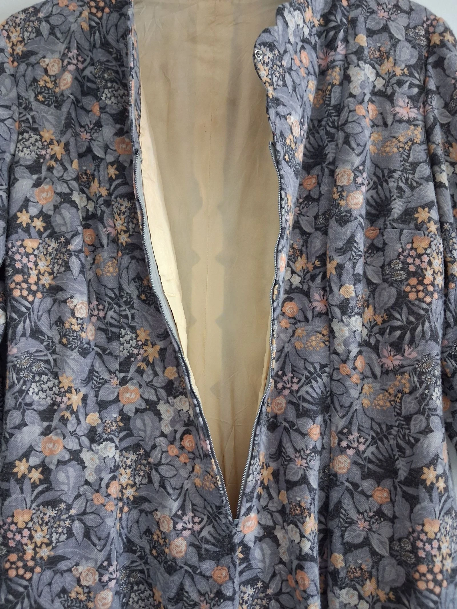 Vestido floral vintage dos anos 70 – photo 4